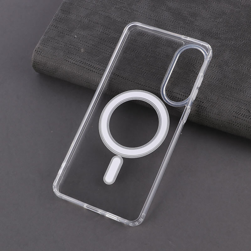 قاب ضد ضربه مگ سیف Clear Case Magnetic سامسونگ Galaxy S25 Edge - 2