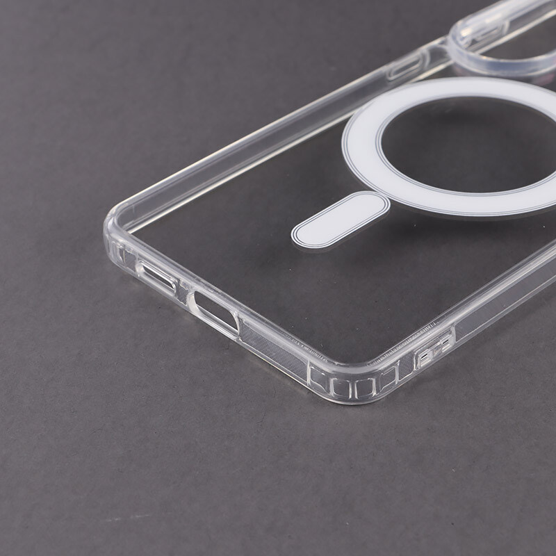 قاب ضد ضربه مگ سیف Clear Case Magnetic سامسونگ Galaxy S25 Edge - 4