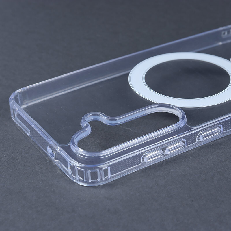 قاب ضد ضربه مگ سیف Clear Case Magnetic سامسونگ Galaxy S25 FE - 3