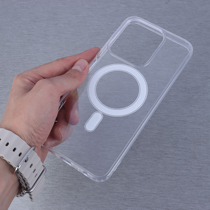 قاب ضد ضربه مگ سیف Clear Case Magnetic شیائومی Redmi 15C - 3