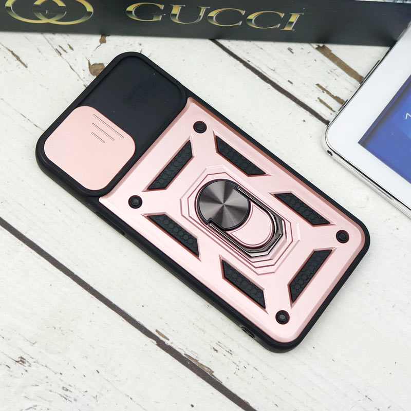 قاب ضد ضربه محافظ لنزدار کشویی هولدر دار بتمن iPhone 12 Pro Max - 7