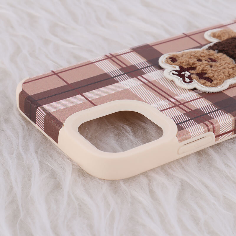 قاب ژله ای آیفون iPhone 11 طرح Burrbery Teddy - 4