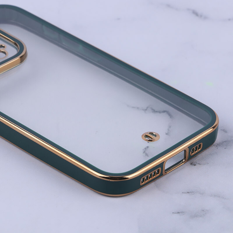 قاب ژله ای آیفون iPhone 15 Pro دور رنگی محافظ لنزدار - 4