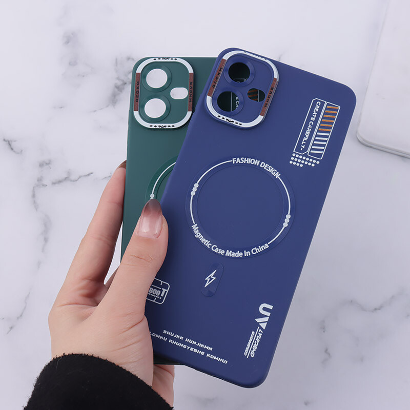 قاب ژله ای Dcokm سامسونگ Galaxy A07 طرح مگ سیف محافظ لنزدار - 4