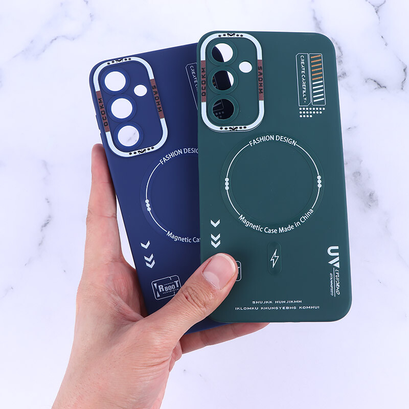 قاب ژله ای Dcokm سامسونگ Galaxy A55 طرح مگ سیف محافظ لنزدار - 4