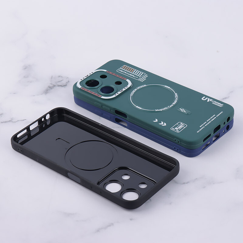 قاب ژله ای Dcokm شیائومی Redmi 15C طرح مگ سیف محافظ لنزدار - 3