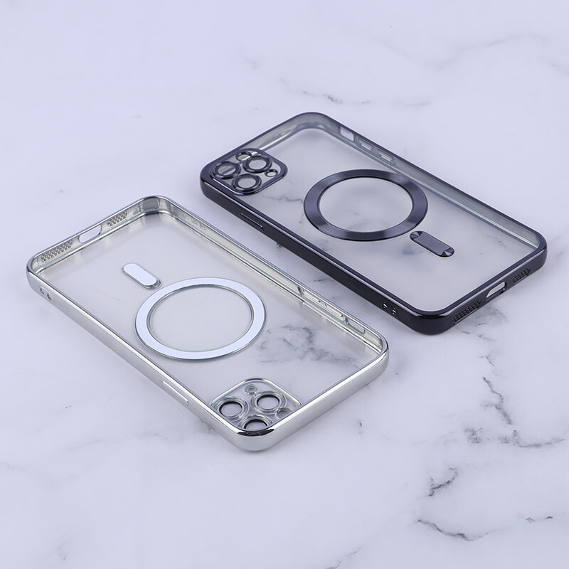 قاب ژله ای مگ سیف آیفون iPhone 11 Pro Max محافظ لنزدار - 4