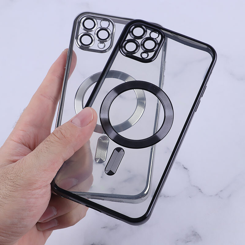 قاب ژله ای مگ سیف آیفون iPhone 11 Pro Max محافظ لنزدار - 5