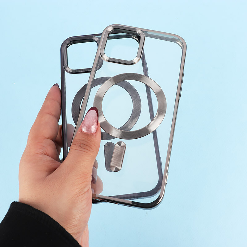 قاب ژله ای مگ سیف آیفون iPhone 12 / 12 Pro دور رنگی - 2