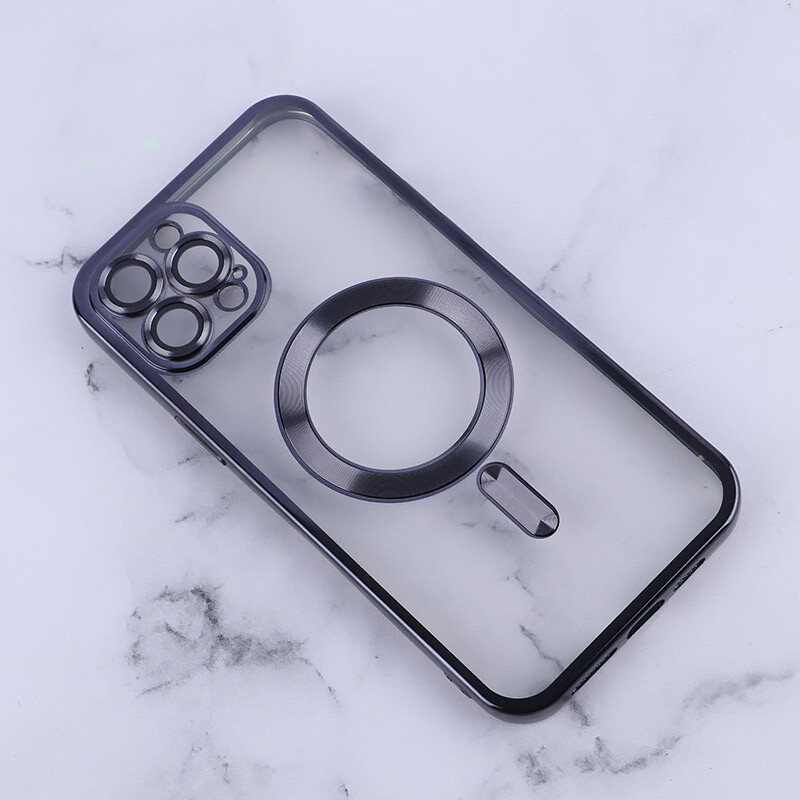 قاب ژله ای مگ سیف آیفون iPhone 12 Pro Max محافظ لنزدار