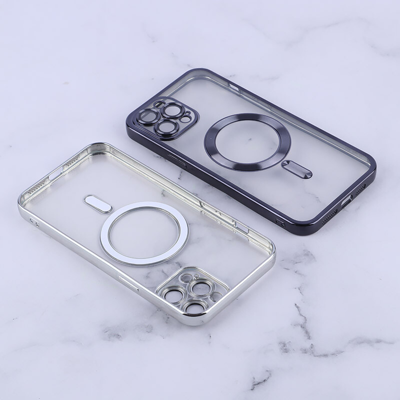 قاب ژله ای مگ سیف آیفون iPhone 12 Pro Max محافظ لنزدار - 4
