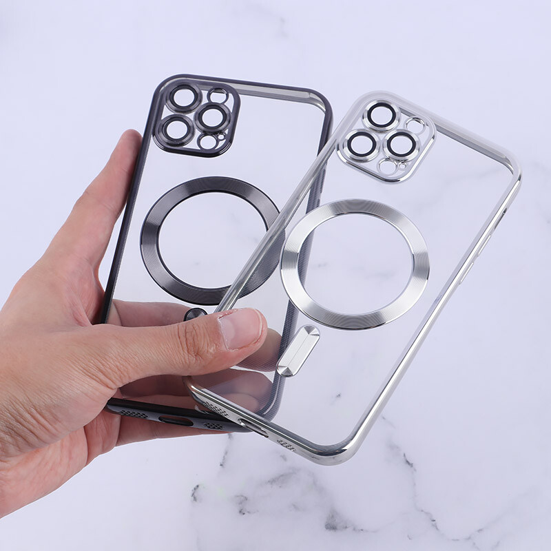 قاب ژله ای مگ سیف آیفون iPhone 12 Pro محافظ لنزدار - 5