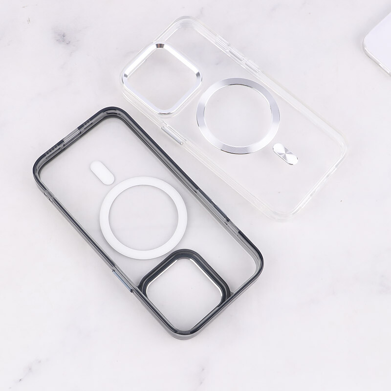 قاب ژله ای مگ سیف آیفون iPhone 13 Pro دور محافظ لنز متال - 3