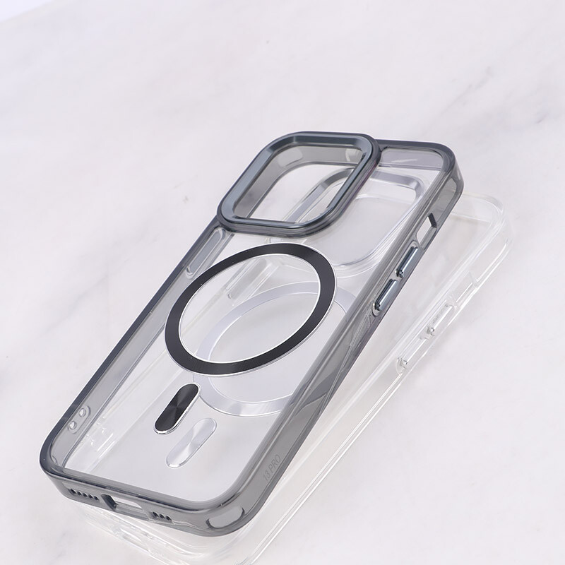 قاب ژله ای مگ سیف آیفون iPhone 13 Pro دور محافظ لنز متال - 4
