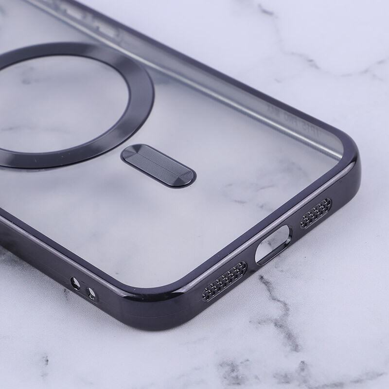 قاب ژله ای مگ سیف آیفون iPhone 15 Pro Max محافظ لنزدار - 4
