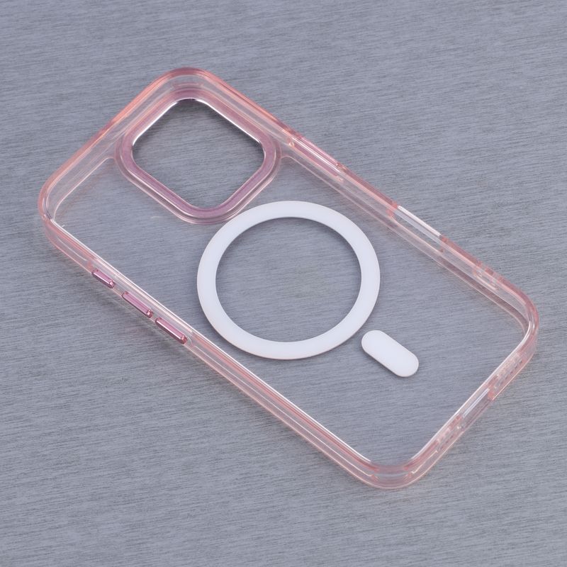 قاب ژله ای مگ سیف آیفون iPhone 16 دور محافظ لنز متال - 6