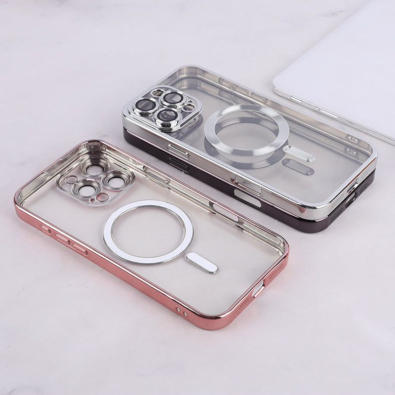 قاب ژله ای مگ سیف آیفون iPhone 16 Pro Max محافظ لنزدار - 4
