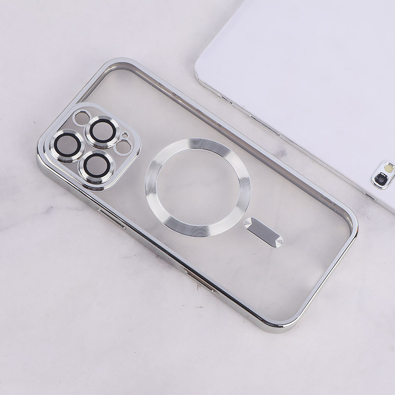 قاب ژله ای مگ سیف آیفون iPhone 16 Pro Max محافظ لنزدار - 5