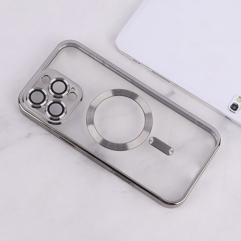 قاب ژله ای مگ سیف آیفون iPhone 16 Pro Max محافظ لنزدار - 7