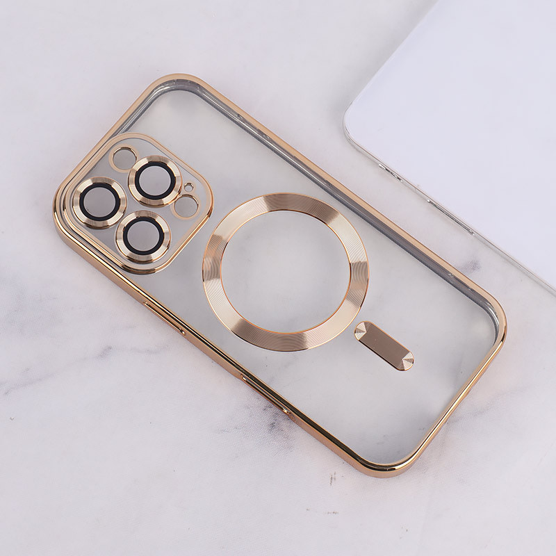 قاب ژله ای مگ سیف آیفون iPhone 16 Pro محافظ لنزدار - 4