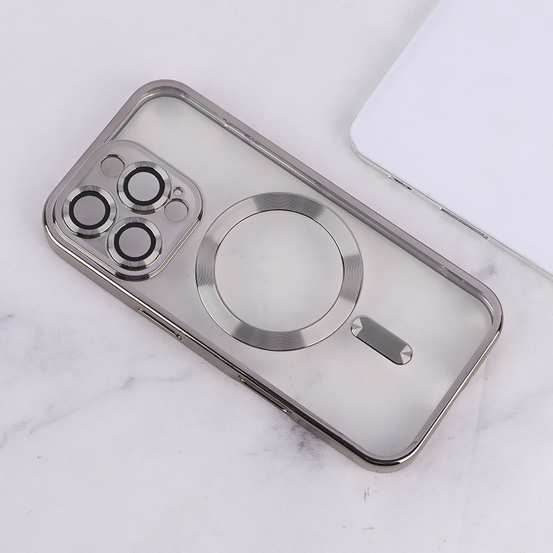 قاب ژله ای مگ سیف آیفون iPhone 16 Pro محافظ لنزدار - 5