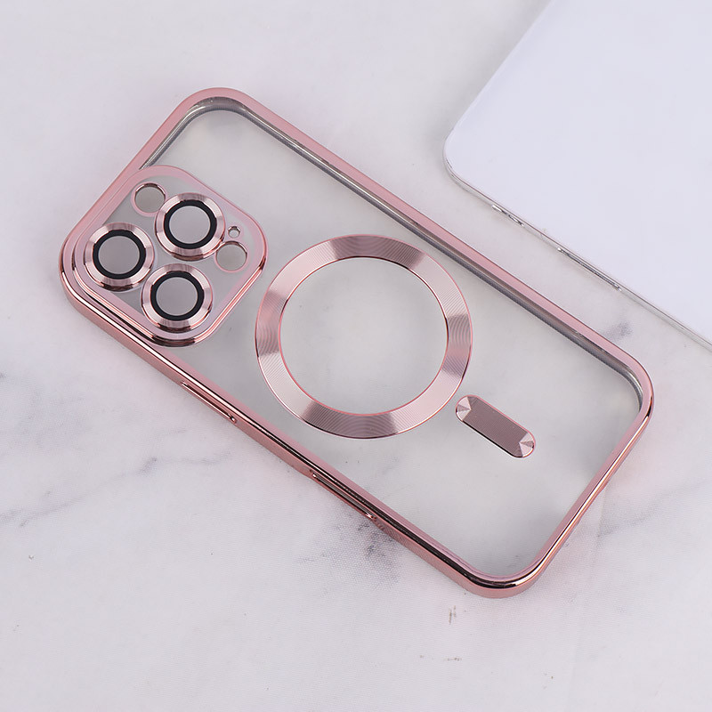 قاب ژله ای مگ سیف آیفون iPhone 16 Pro محافظ لنزدار - 6