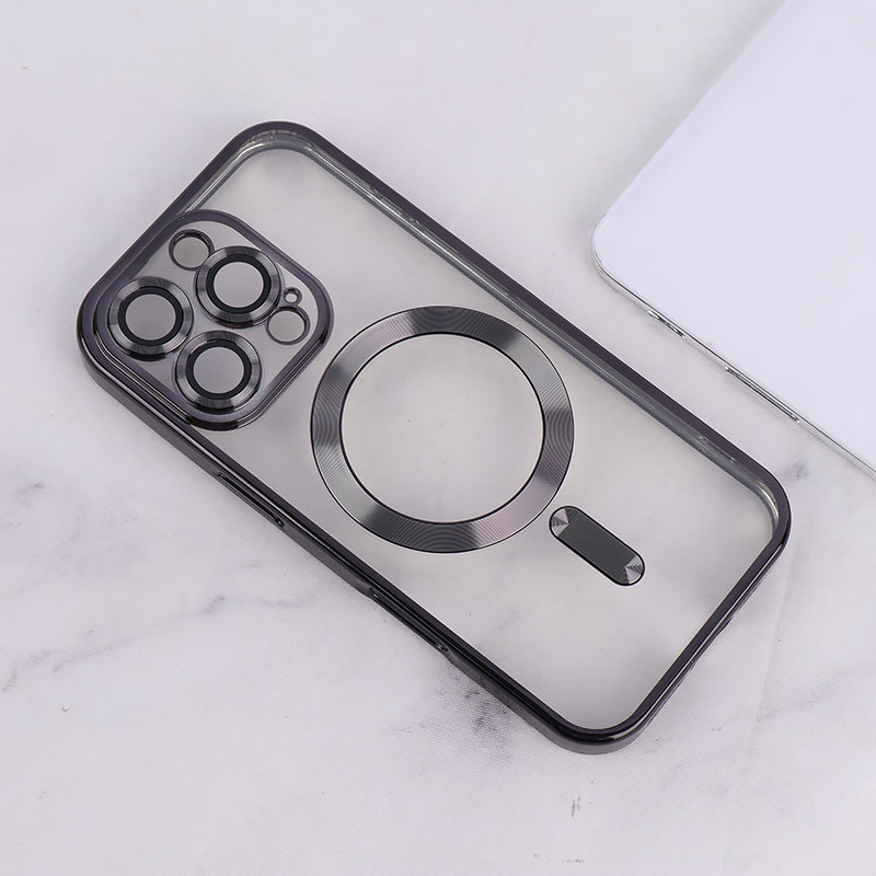 قاب ژله ای مگ سیف آیفون iPhone 16 Pro محافظ لنزدار - 7