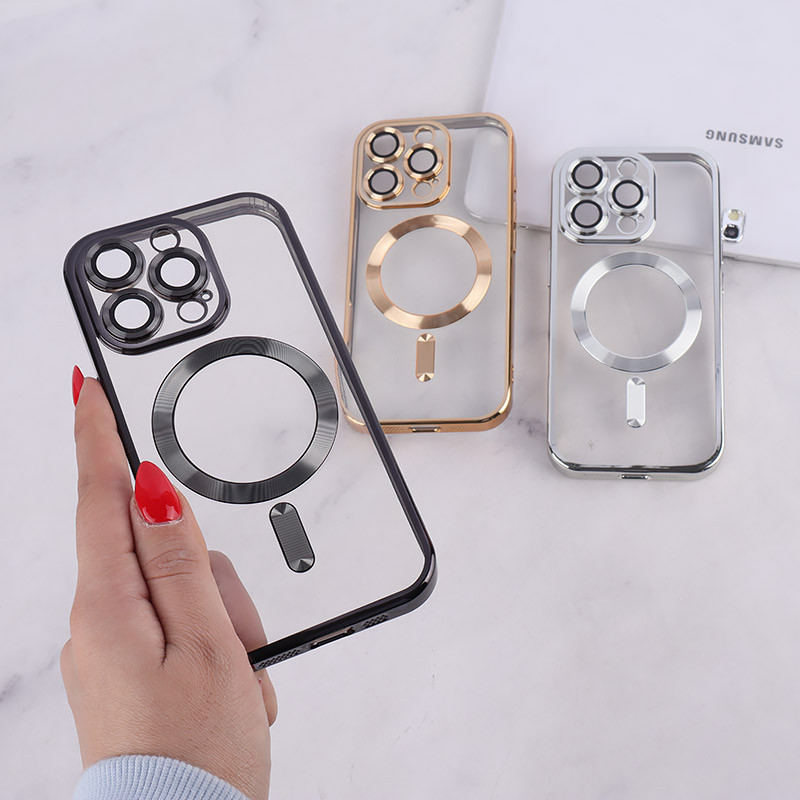 قاب ژله ای مگ سیف آیفون iPhone 16 Pro محافظ لنزدار - 8