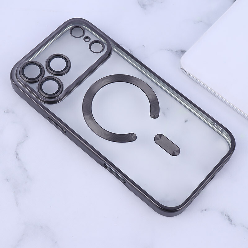 قاب ژله ای مگ سیف آیفون iPhone 17 Pro Max محافظ لنزدار - 4