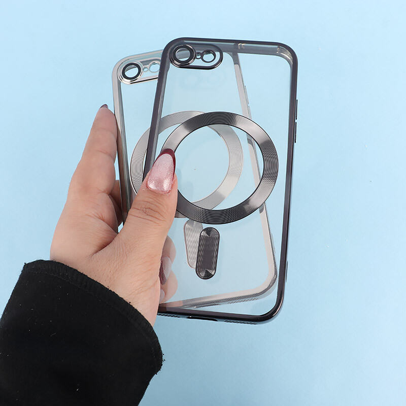قاب ژله ای مگ سیف آیفون iPhone 7 / 8 / SE 2020 محافظ لنزدار - 5