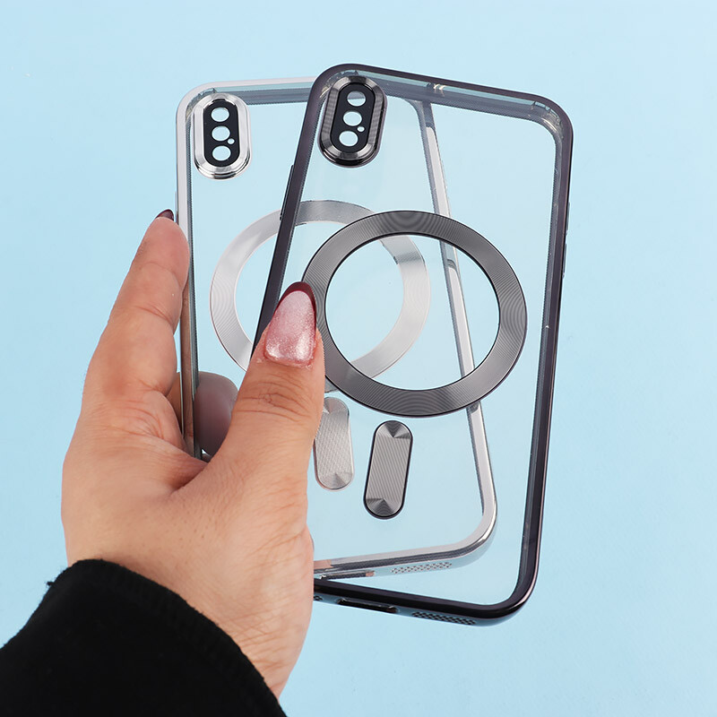 قاب ژله ای مگ سیف آیفون iPhone X / XS محافظ لنزدار - 6