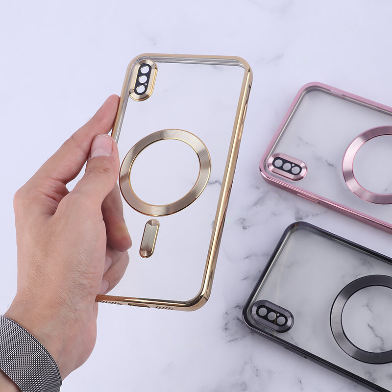 قاب ژله ای مگ سیف آیفون iPhone XS Max محافظ لنزدار - 6