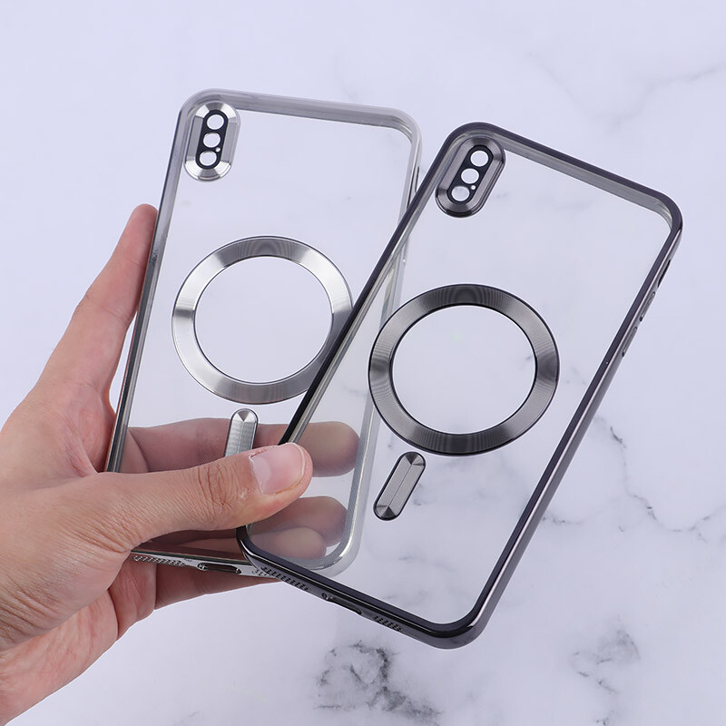 قاب ژله ای مگ سیف آیفون iPhone XS Max محافظ لنزدار - 7