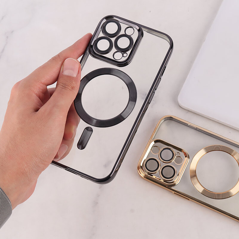 قاب ژله ای مگ سیف Q Series آیفون iPhone 13 Pro محافظ لنزدار - 2