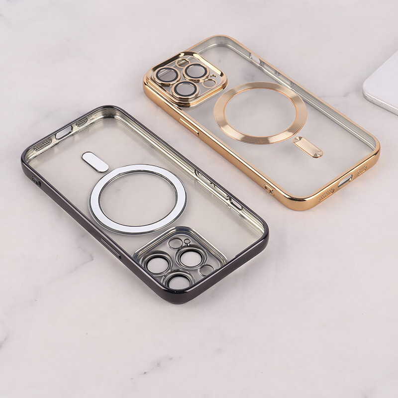 قاب ژله ای مگ سیف Q Series آیفون iPhone 13 Pro محافظ لنزدار - 3