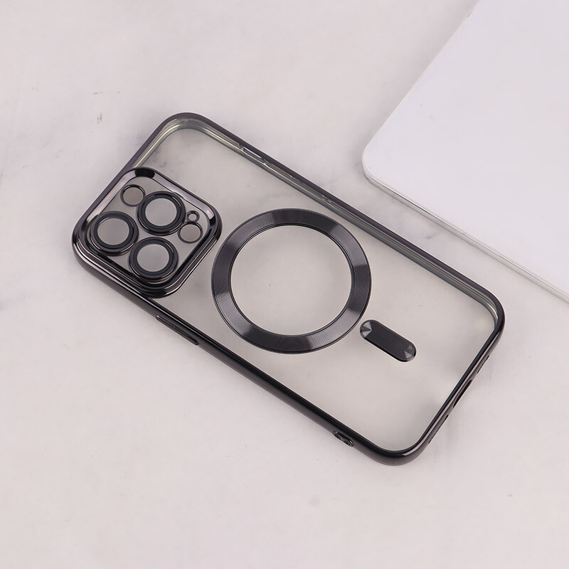 قاب ژله ای مگ سیف Q Series آیفون iPhone 13 Pro محافظ لنزدار - 5