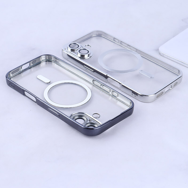 قاب ژله ای مگ سیف Q Series آیفون iPhone 16 محافظ لنزدار - 3