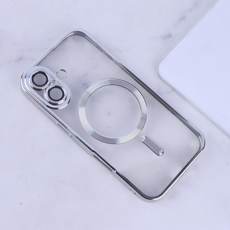 قاب ژله ای مگ سیف Q Series آیفون iPhone 16 محافظ لنزدار - 5
