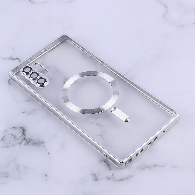 قاب ژله ای مگ سیف سامسونگ Galaxy Note 10 Plus محافظ لنزدار