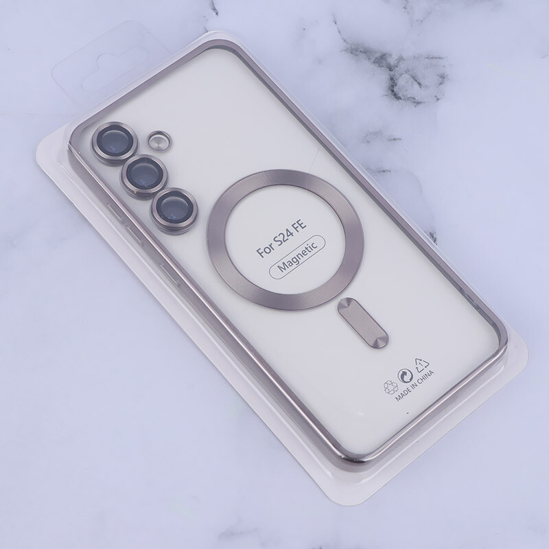 قاب ژله ای مگ سیف سامسونگ Galaxy S24 FE محافظ لنزدار - 2