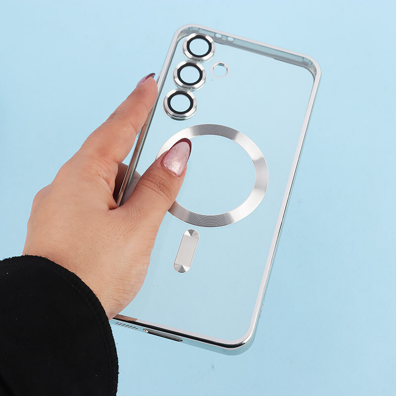 قاب ژله ای مگ سیف سامسونگ Galaxy S24 FE محافظ لنزدار - 8