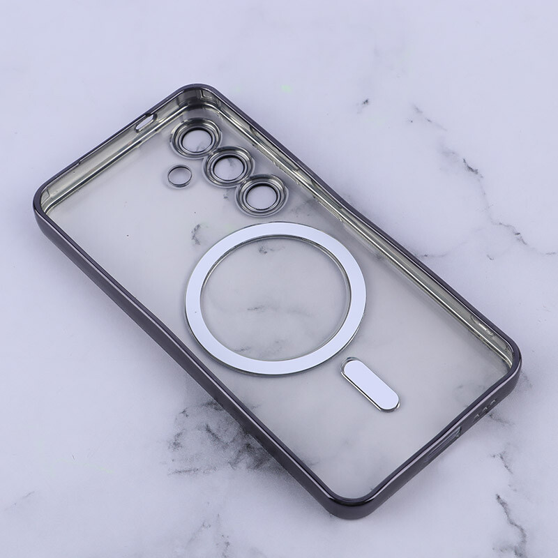 قاب ژله ای مگ سیف سامسونگ Galaxy S24 محافظ لنزدار - 2