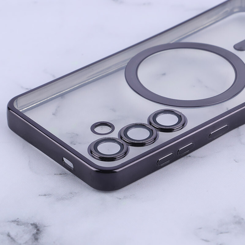 قاب ژله ای مگ سیف سامسونگ Galaxy S24 محافظ لنزدار - 4