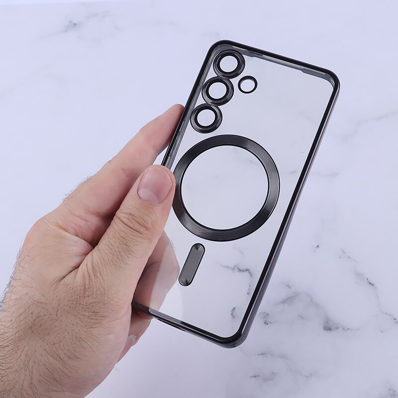 قاب ژله ای مگ سیف سامسونگ Galaxy S24 محافظ لنزدار - 5