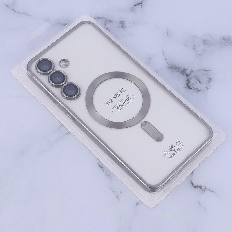 قاب ژله ای مگ سیف سامسونگ Galaxy S25 FE محافظ لنزدار - 3