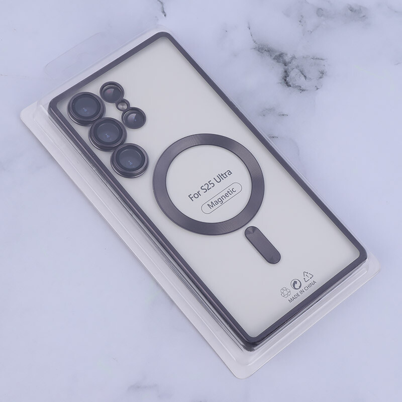 قاب ژله ای مگ سیف سامسونگ Galaxy S25 Ultra محافظ لنزدار - 2