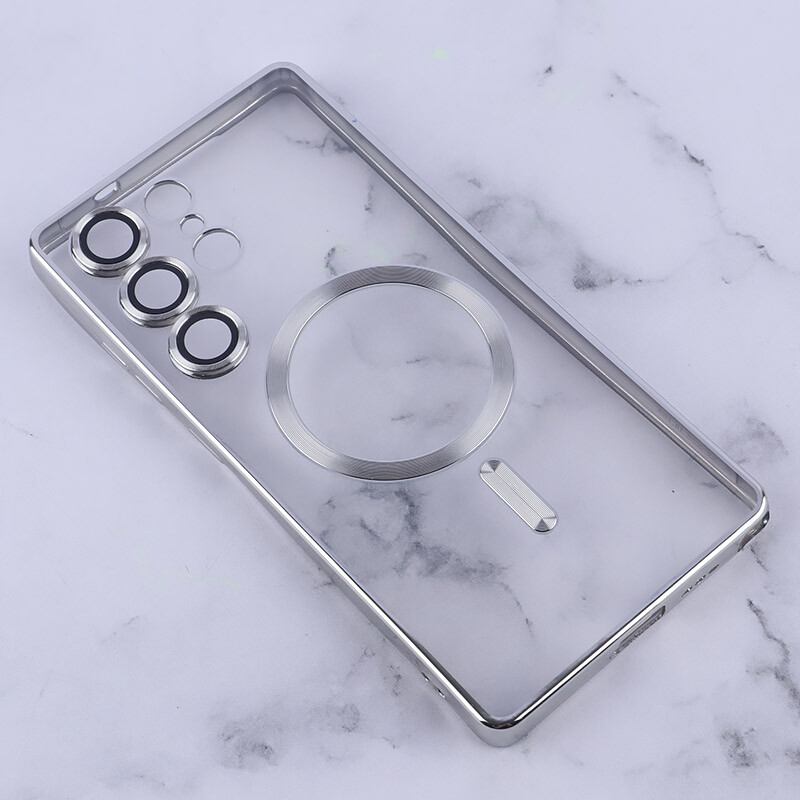 قاب ژله ای مگ سیف سامسونگ Galaxy S25 Ultra محافظ لنزدار - 3
