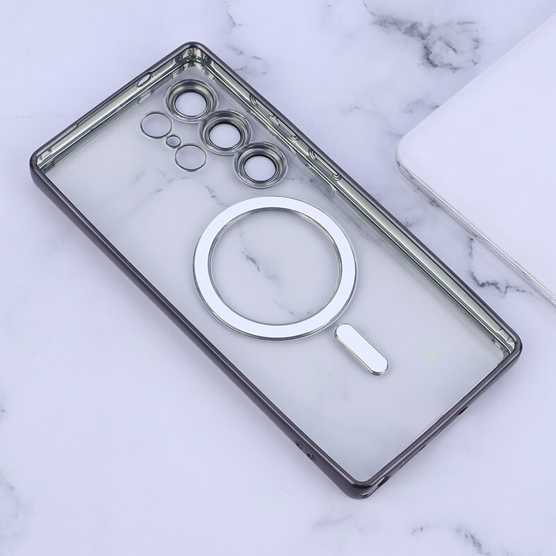 قاب ژله ای مگ سیف سامسونگ Galaxy S25 Ultra محافظ لنزدار - 7