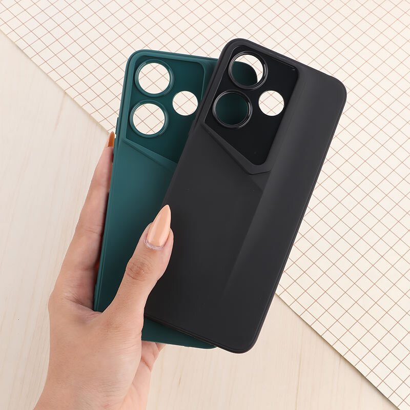 قاب ژله ای پورش دیزاین شیائومی Redmi 13 4G / Redmi 13 5G محافظ لنزدار - 4
