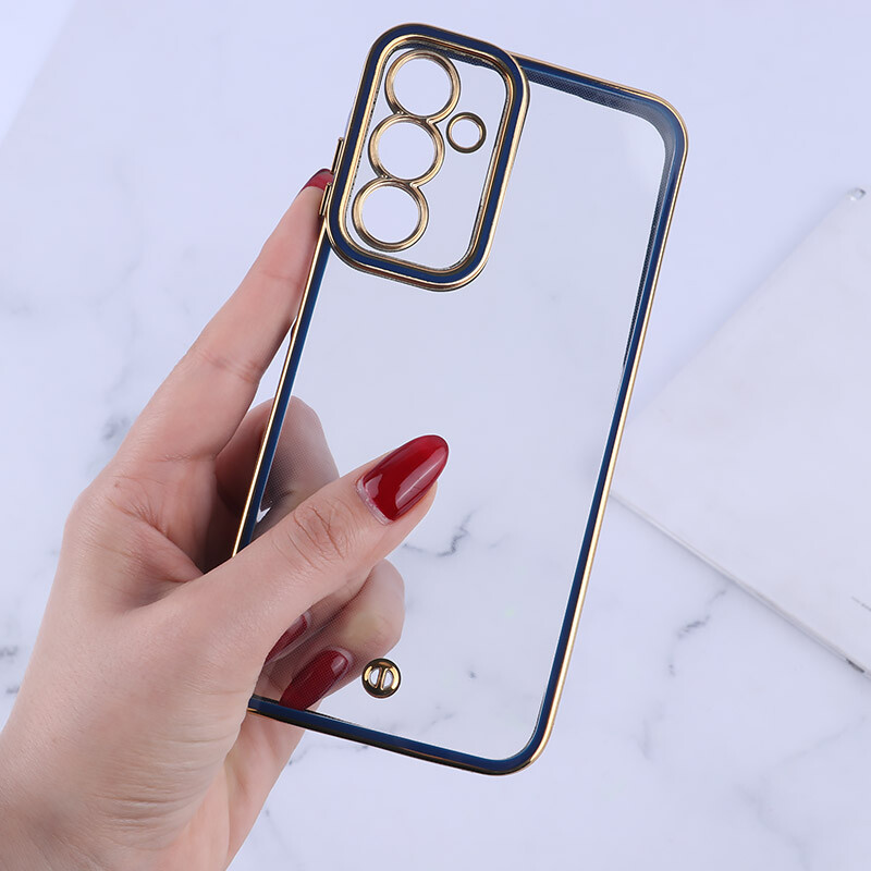 قاب ژله ای سامسونگ Galaxy A25 دور رنگی محافظ لنزدار - 3